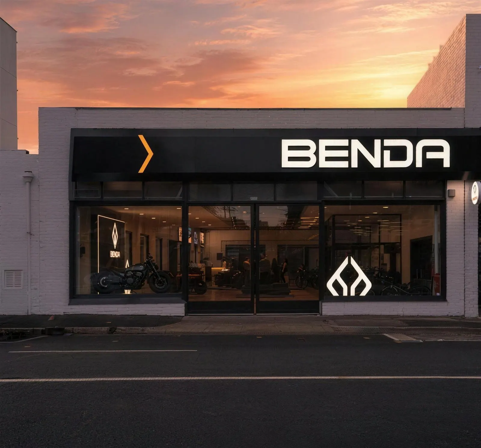 BENDA Moto Melbourne on Burwood Road, Hawthorn